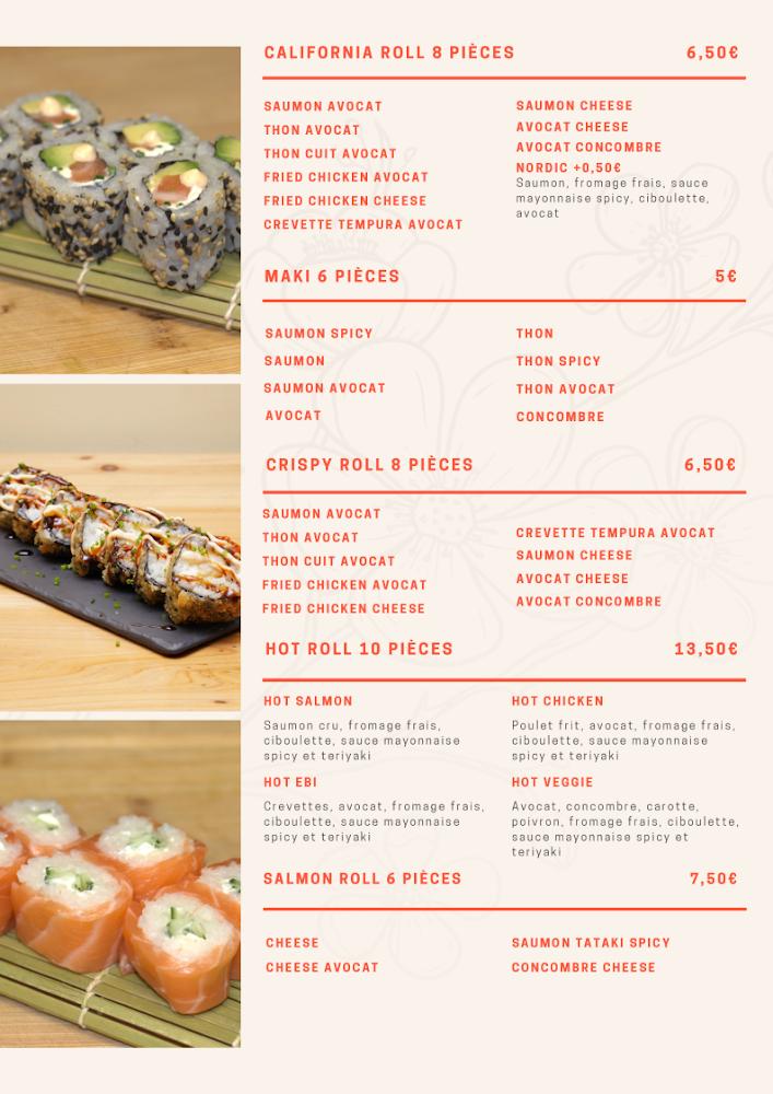 KOÏ SUSHI - DRAGON D’OR - Menu Image 1
